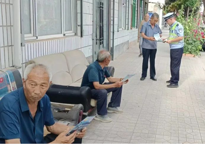 临汾隰县：夏季宣传进农村  安全教育入民心