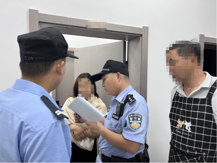 长治壶关县公安局石坡派出所对宾馆场所开展专项检查