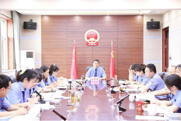 凝心聚力谋发展 奋勇争先走前列——长治潞城区检察院召开7月份检察业务数据暨综合工