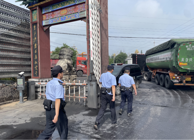 长治公安上党分局八义所：开展入企服务，创优营商环境