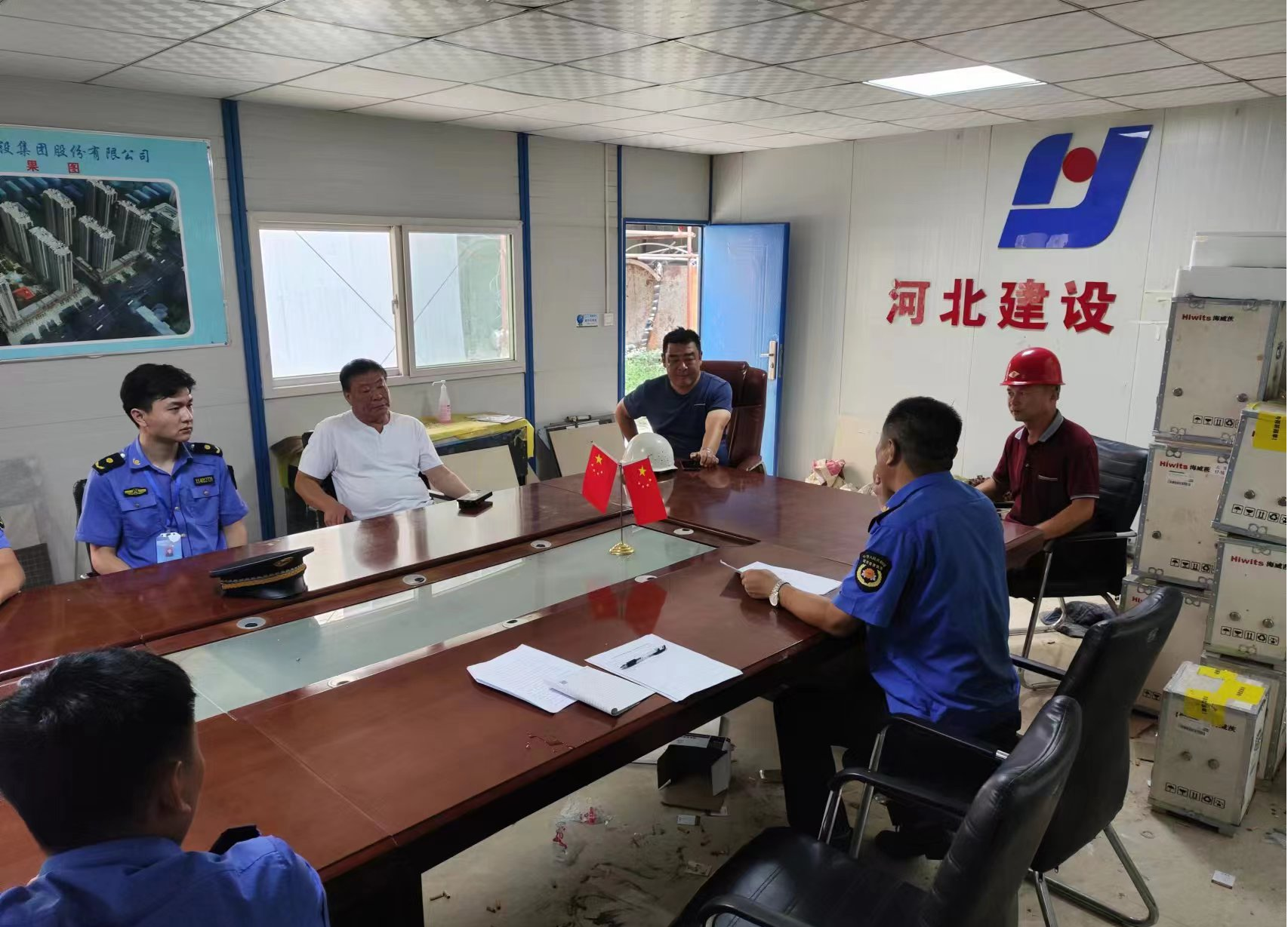 太原市城管执法部门开展建筑工地扬尘治理专题约谈