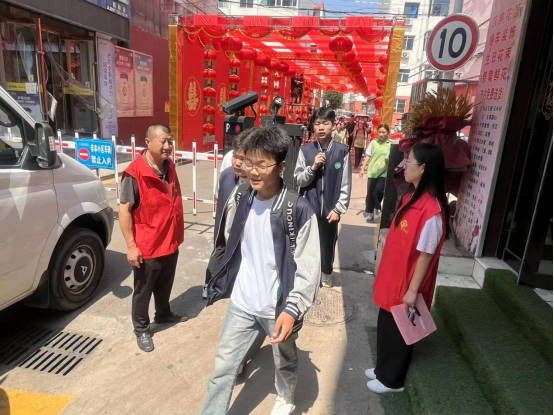 太原古交市桃园街道：站好“护学岗”，为学生撑起“平安伞”