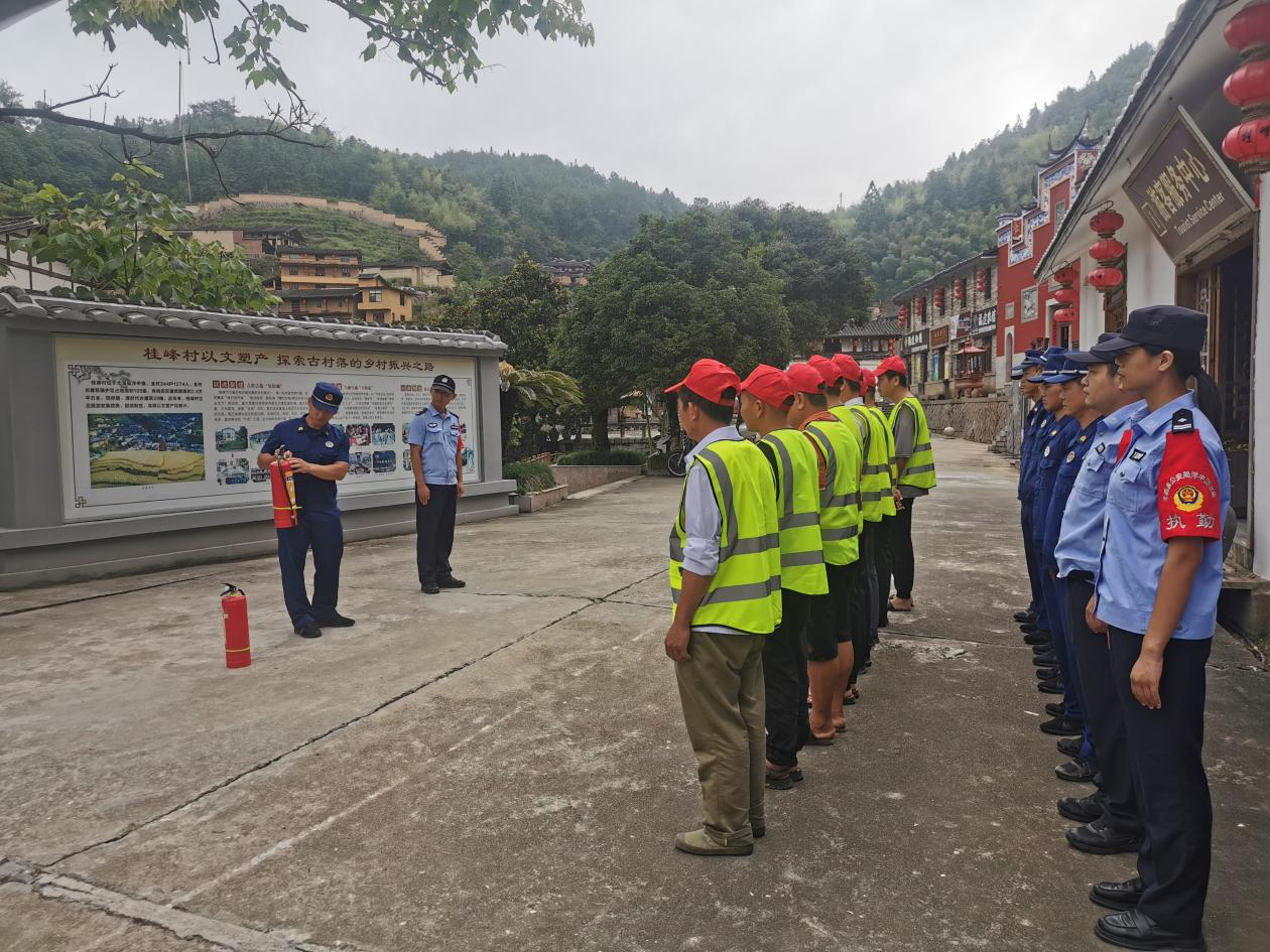 福建三明洋中派出所：未雨绸缪防风险 着力保障景区安全