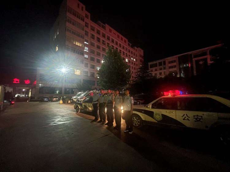 长治故县公安分局夏夜治安巡查宣防第三次集中统一行动成效明显