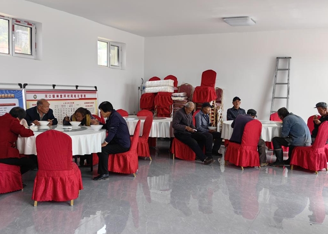 太原古交市河口镇神堂坪村：让老人们不用开火就能在家吃上“热乎”饭