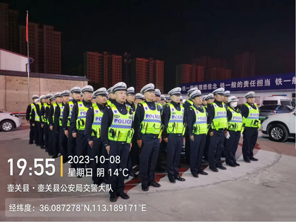 长治壶关交警：夜查不停歇 守住交通“安全线”