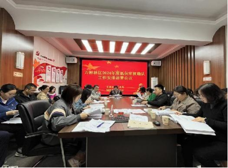 太原万柏林区民政局安排部署2024年度社会救助工作