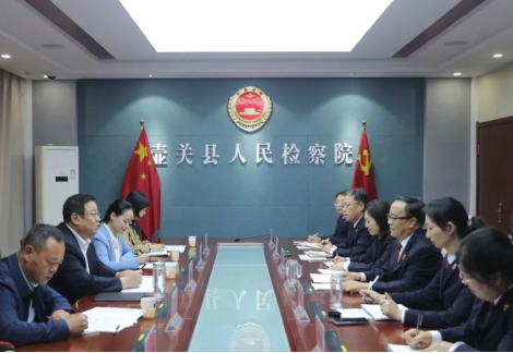 长治市检察院党组书记、检察长李峰到壶关县调研