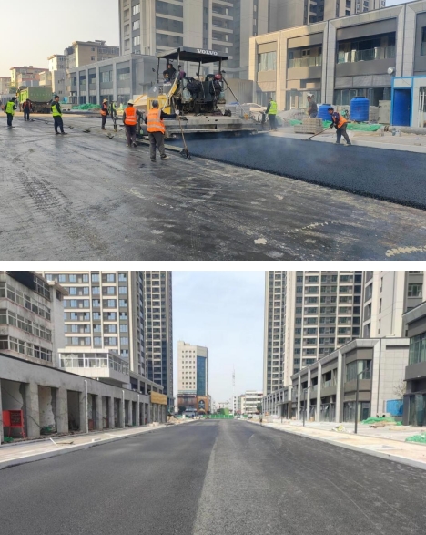 太原市政集团：“双节”施工不停歇  坚守一线保工期