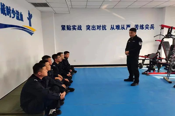 山西昔阳：强化警务技能训练  提升警务实战能力