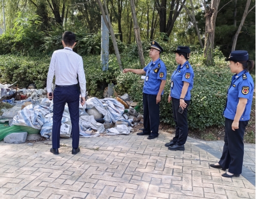 太原市城管执法部门：整治景区私搭乱建  提升省城市容环境