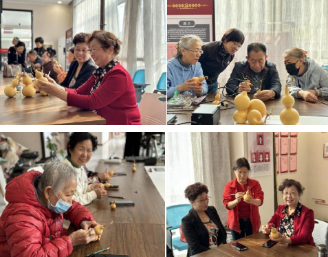太原万柏林区和泽苑社区开展“最美重阳情  银铃映初心”重阳节系列活动