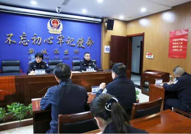 太原尖草坪区：家警共建  旭日新城