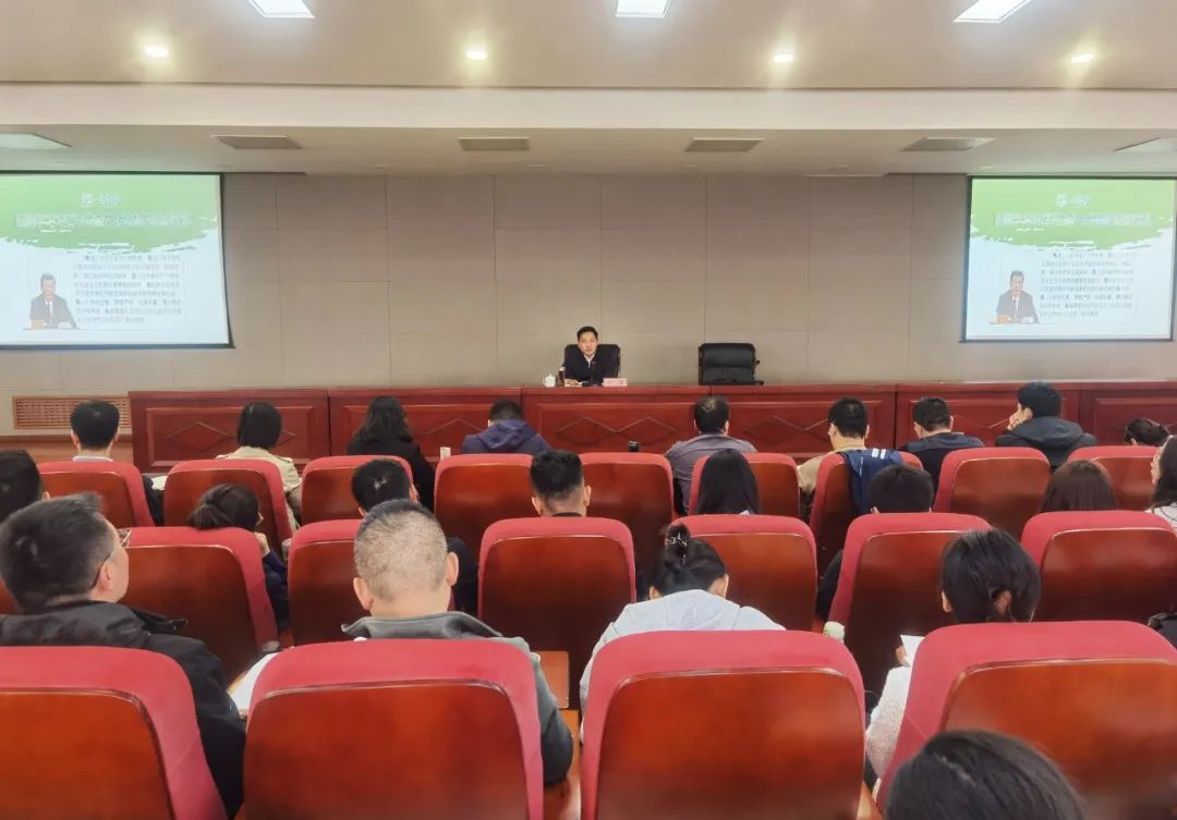 太原娄烦县委副书记、县政府党组书记、县长景博为市委党校学员作专题授课