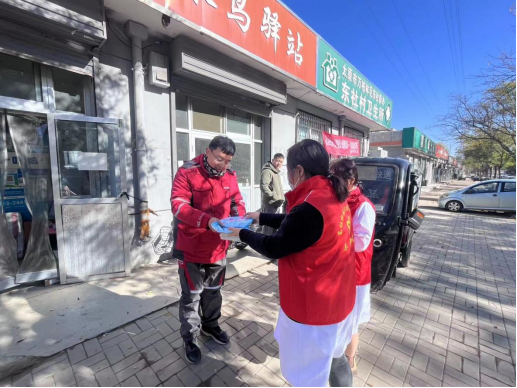 太原万柏林区卫体局：红色护航 · 赢战高峰 “双11”关心关爱快递小哥主题活动