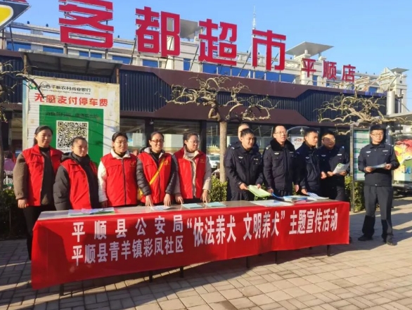 长治平顺公安积极开展依法养犬文明养犬主题宣传活动