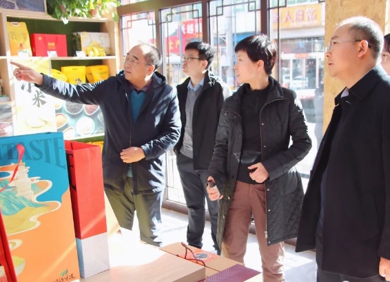 山西省委组织部调研组一行莅临繁峙县乡村e镇调研指导工作