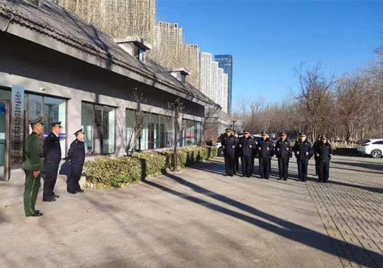 太原市城管执法队：队列会操大集训  规范执法提形象