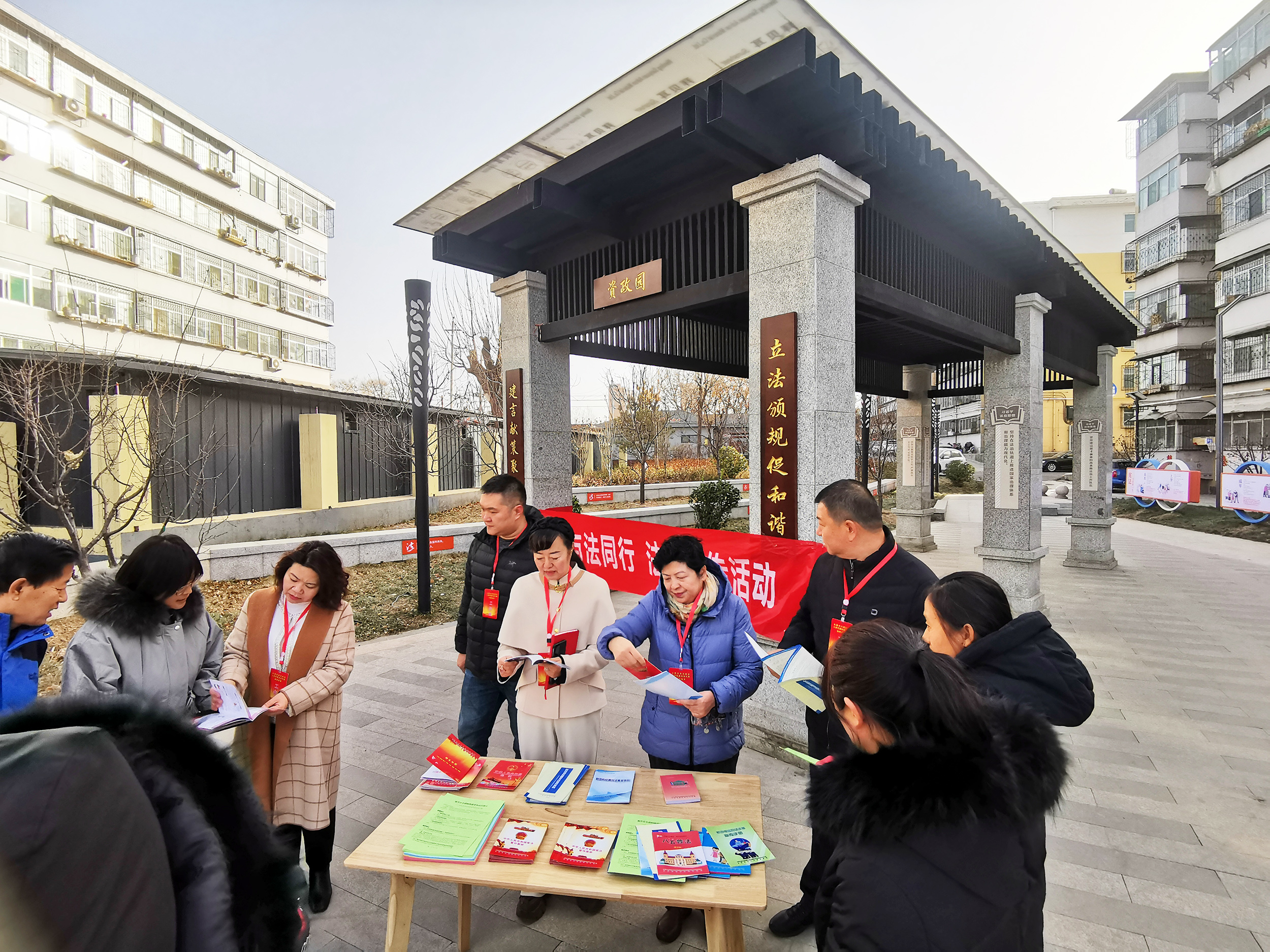 太原杏花岭区涧河街道：美好生活与法同行  人大代表“宪”在行动