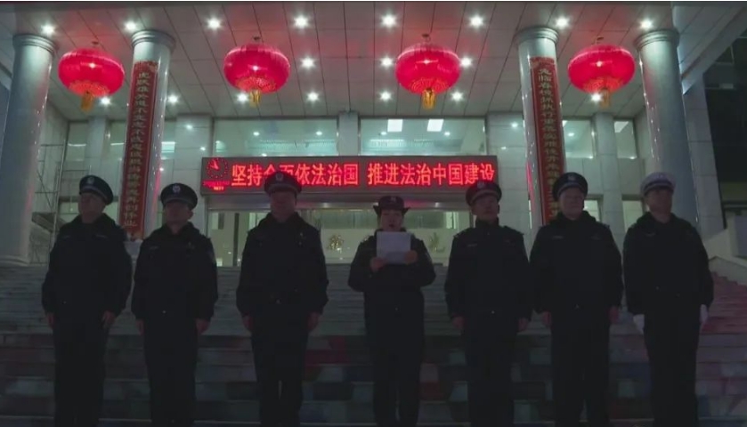 忻州原平市公安局开展冬季严打整治治安大清查行动