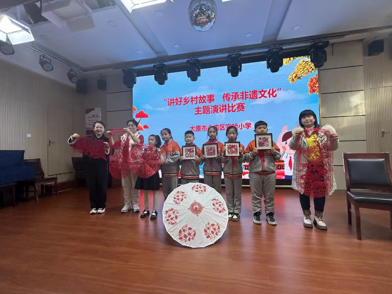 太原小店区各学校开展“讲好乡村故事  传承非遗文化”主题活动