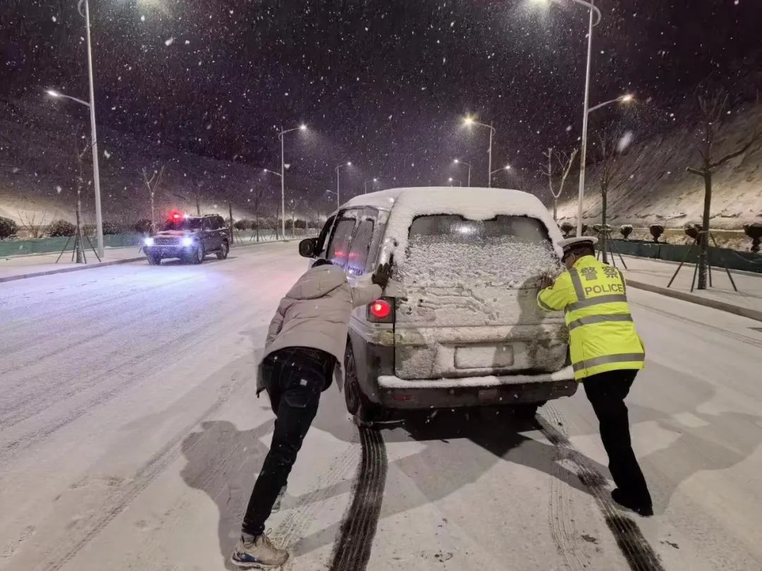 【聚焦一线】山西公安迎雪而上，守望平安