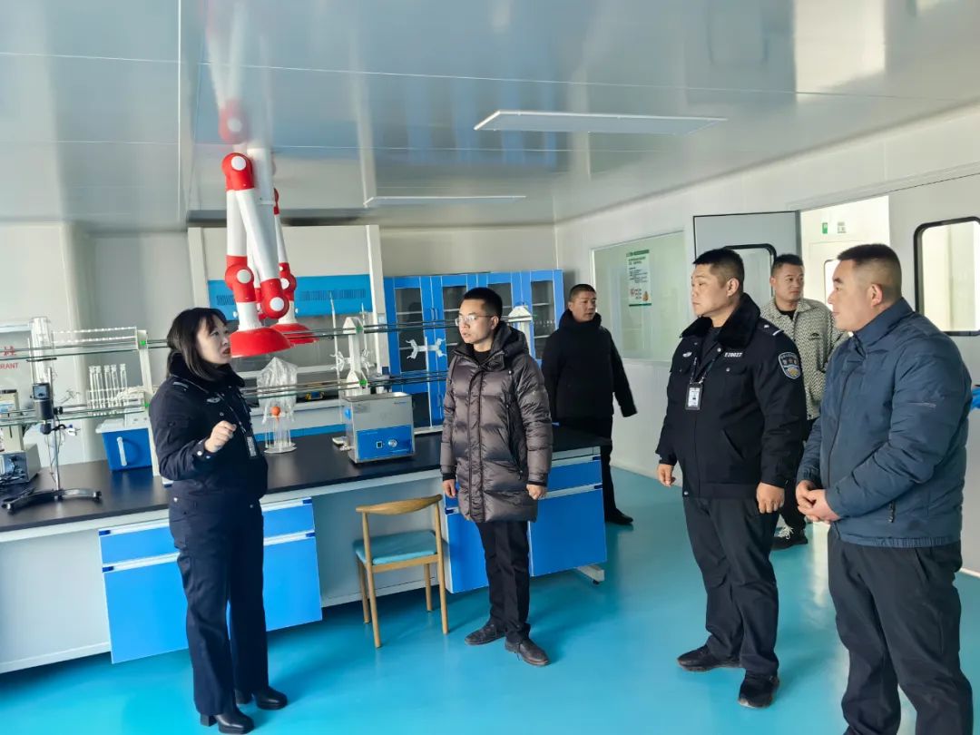 临汾洪洞县公安局开展易制毒化学品企业检查工作