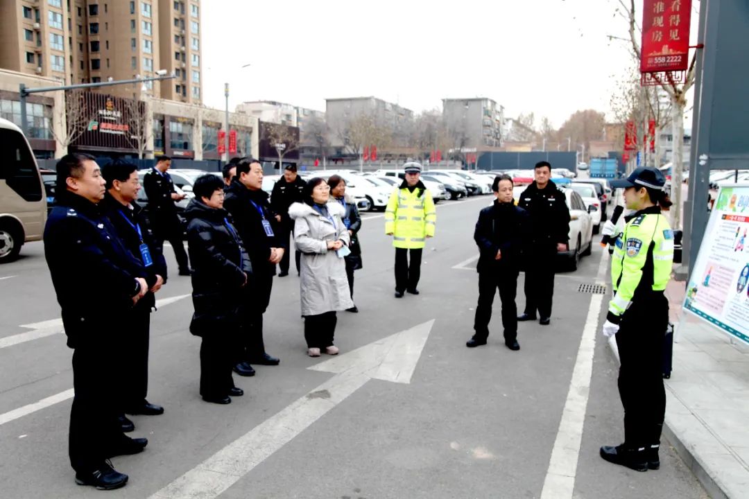 驻临省人大代表调研组到临汾公安交警支队调研指导交通管理工作