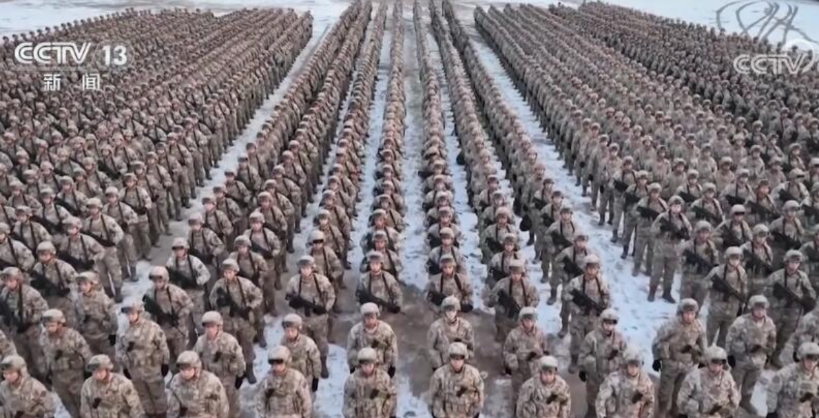 新年开训！全军官兵斗志昂扬、向战而行