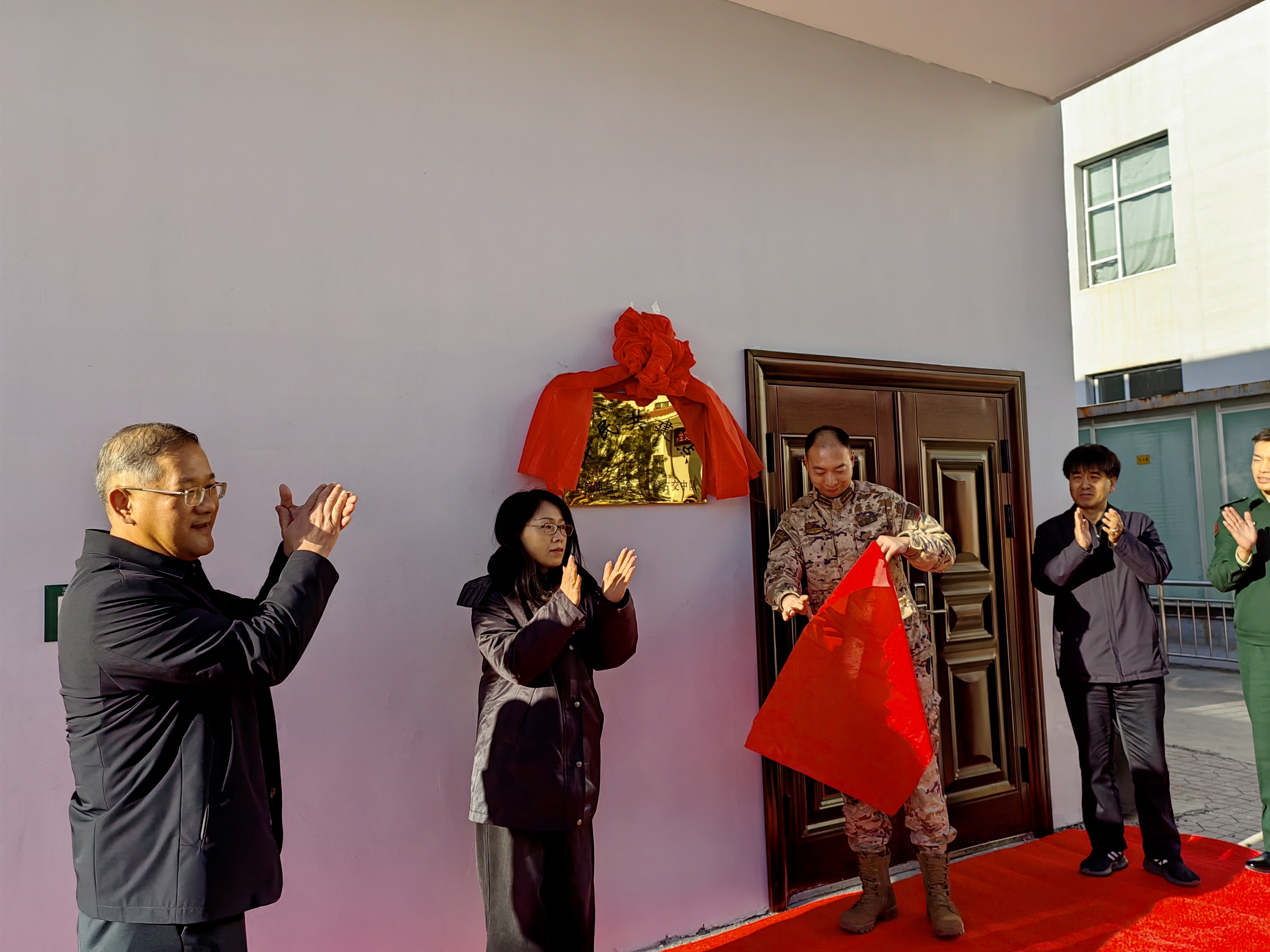 太原古交市总工会：新年拥军开新篇