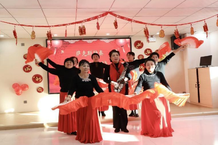 太原晋祠路社区开展“嘉年逢盛世，祥和报春来”迎新春联欢会