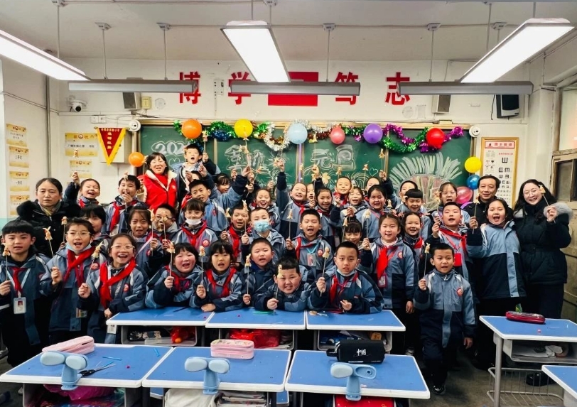 文化共传承  非遗进校园——太原娄烦县实验小学开展非遗面塑进校园活动