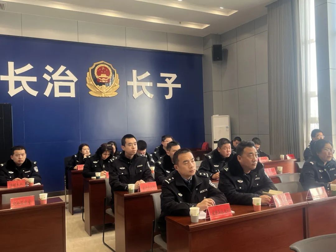 学习楷模精神   凝聚奋进力量——长治长子县公安局组织收看全国“公安楷模”刘欣先