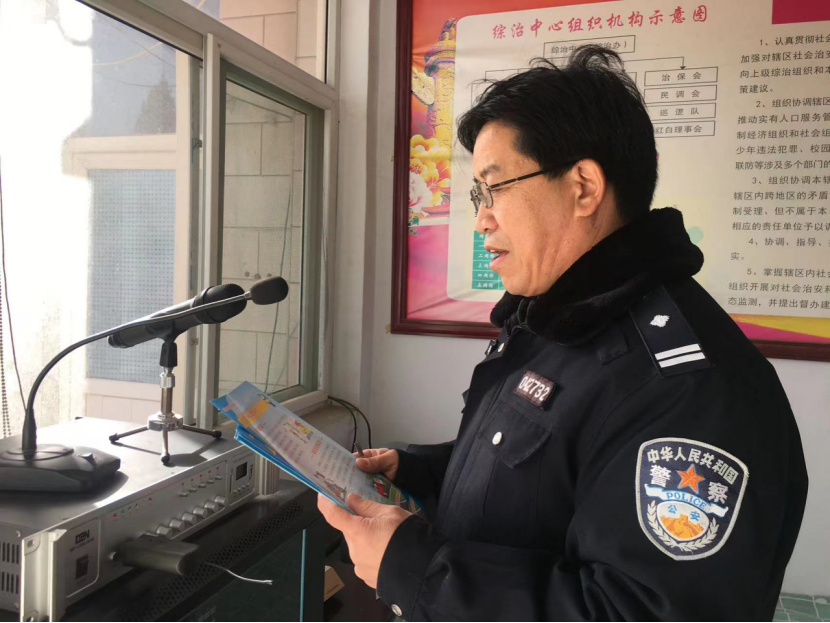 长治壶关交警：农村大喇叭   喊出交通安全“好声音”