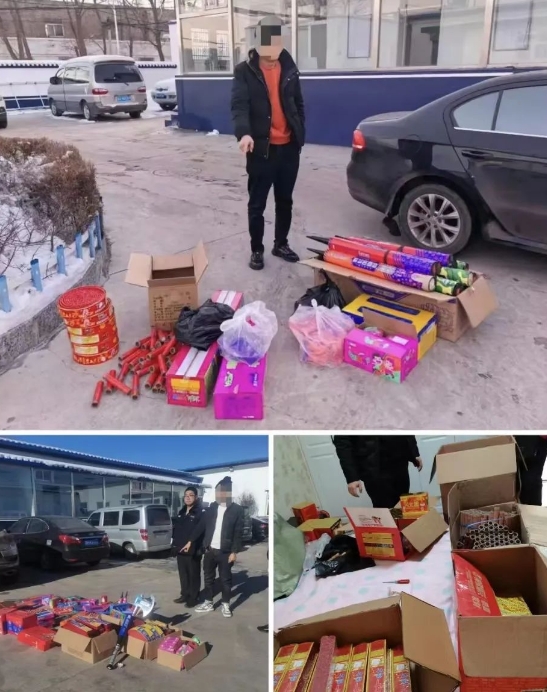 忻州五寨县公安局查处多起非法储存、销售烟花爆竹案件