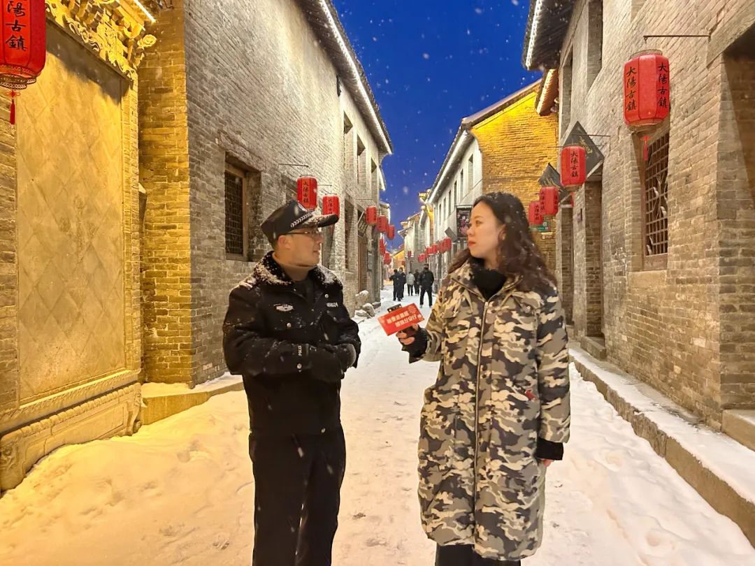 山西省公安厅“新春走基层，媒体公安行”采访团深入泽州公安开展集中采访活动