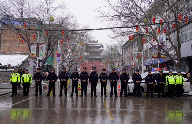 临汾隰县公安：小年我在岗   为平安护航