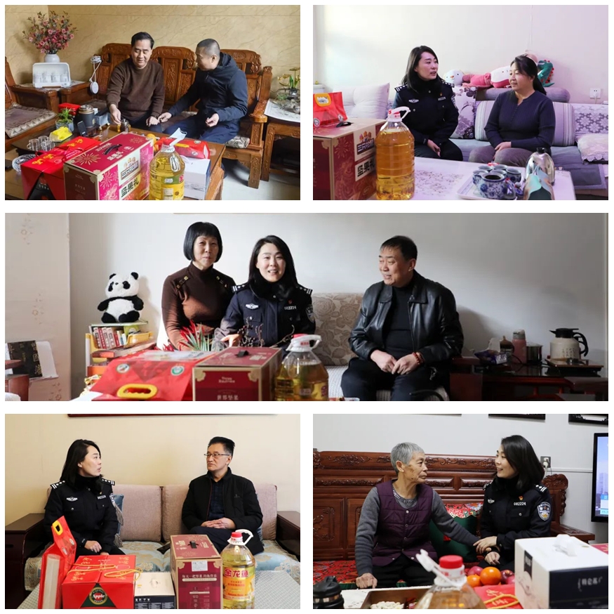 临汾洪洞县公安局开展春节走访慰问活动