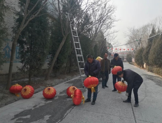 太原小店街道：美化靓化迎新春 “拉满”春节氛围