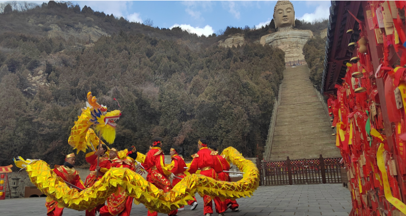太原：非遗进景区，山水蒙山欢乐多