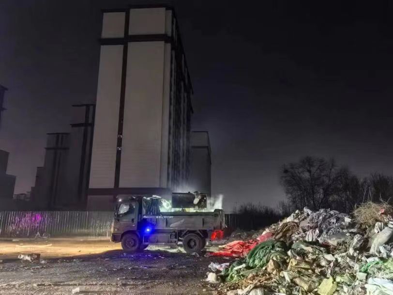 【创卫进行时】太原市城管执法部门兜底清理无主积存垃圾