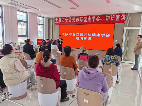 太原杏花岭区涧河街道：健康讲座走进社区  守护一老一小幸福