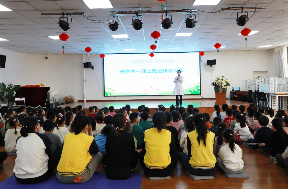 太原小店区：健康知识公益讲堂  关爱幼儿成长