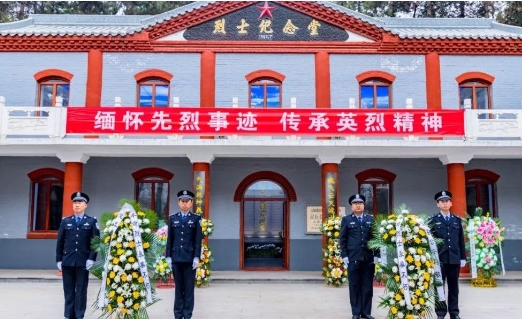 大同灵丘县公安局：缅怀革命先烈  赓续红色血脉