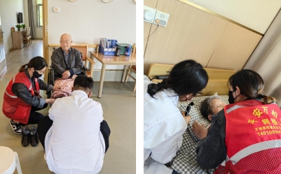 太原万柏林街道东风社区：走进养老院  贴心送温暖