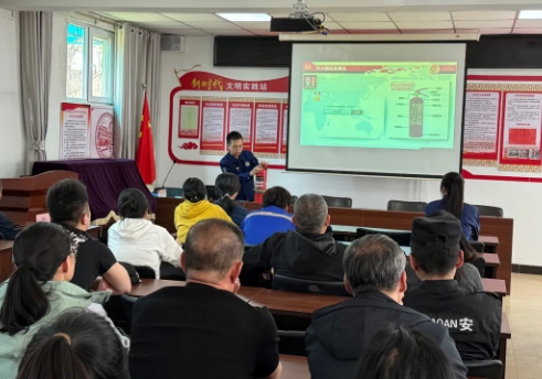 太原尖草坪区汇丰街道滨丰苑社区：消防讲座进社区  安全知识入人心