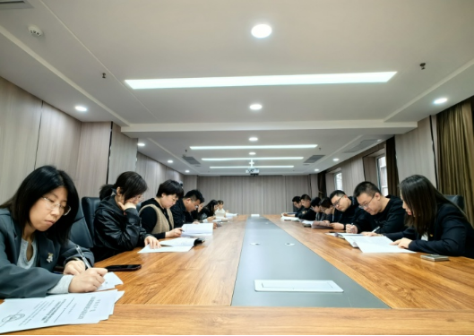 太原市政集团机关党总支开展党纪学习教育专题学习