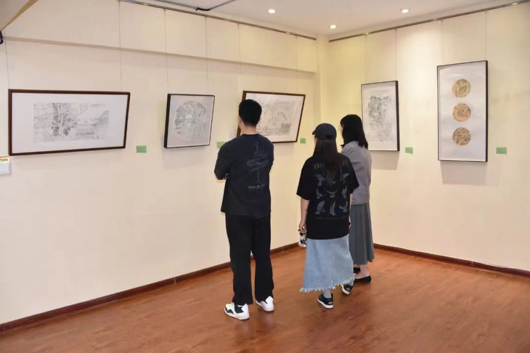 运城：“画说山西  不忘乡愁”五人写生作品联展开展