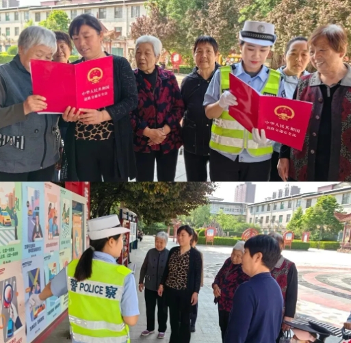 临汾公安交警支队持续开展《道路交通安全法》实施20周年主题宣传活动