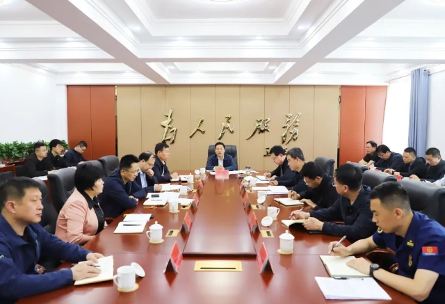 太原娄烦县委副书记、县长景博组织召开县长专题会议